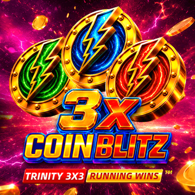 fugaso/3XCOINBLITZTRINITYRUNNINGWINS3x3 game logo