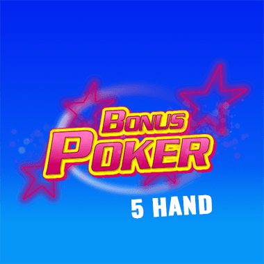 Bonus Poker 5 Hand table games by Habanero