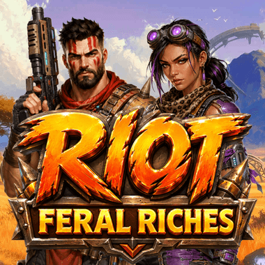 mascot/riot_feral_riches game logo