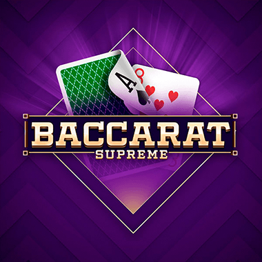 Baccarat Supreme table games by OneTouch