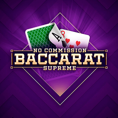 Baccarat Supreme No Commission table games by OneTouch