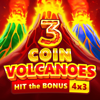 3 Coin Volcanoes slots by Playson