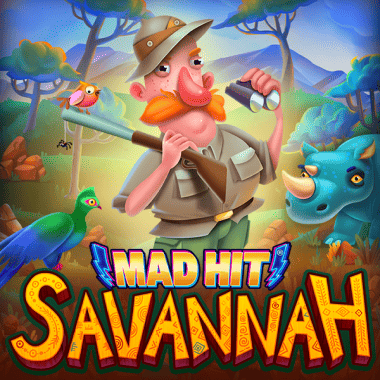 Mad Hit Savannah slots by Ruby Play