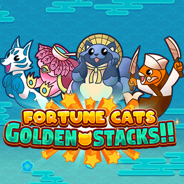 Fortune Cats Golden Stacks slots by Thunderkick