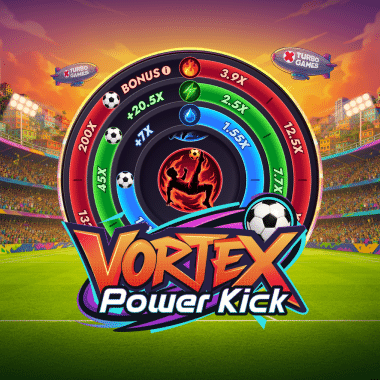 turbogames/VortexPowerKick game logo