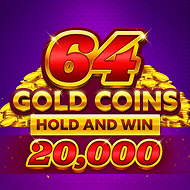 64 Gold Coins Hold and Win 20,000