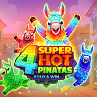 4 Super Hot Pinatas: Hold&Win