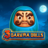 3 Daruma Dolls