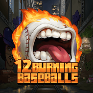 12 Burning Baseballs