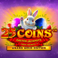 25 Coins Grand Gold Edition Easter Jackpots