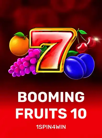 Booming Fruits 10 — 1spin4win
