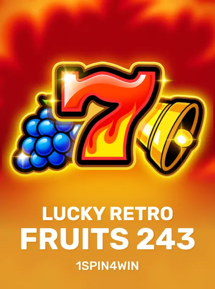 Lucky Retro Fruits 243 — 1spin4win