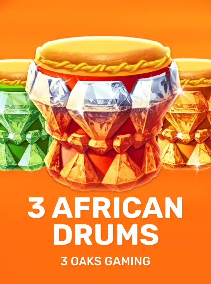 3 African Drums — 3 Oaks Gaming