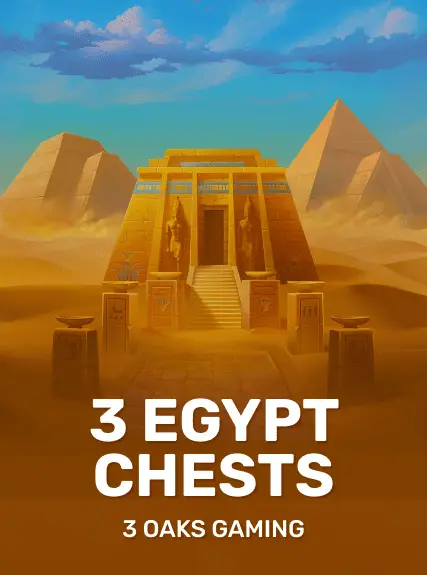 3 Egypt Chests — 3 Oaks Gaming