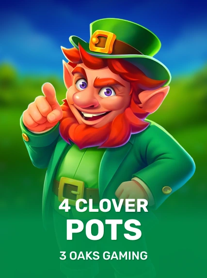 4 Clover Pots — 3 Oaks Gaming