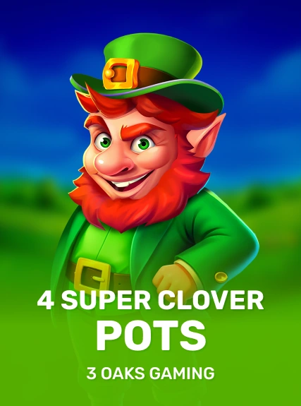 4 Super Clover Pots — 3 Oaks Gaming