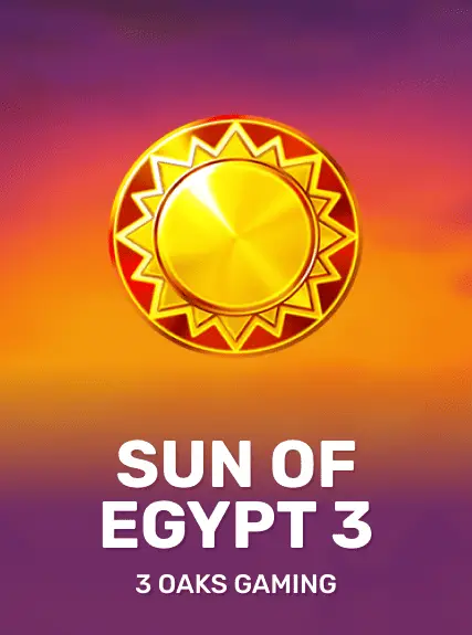 Sun of Egypt 3 — 3 Oaks Gaming