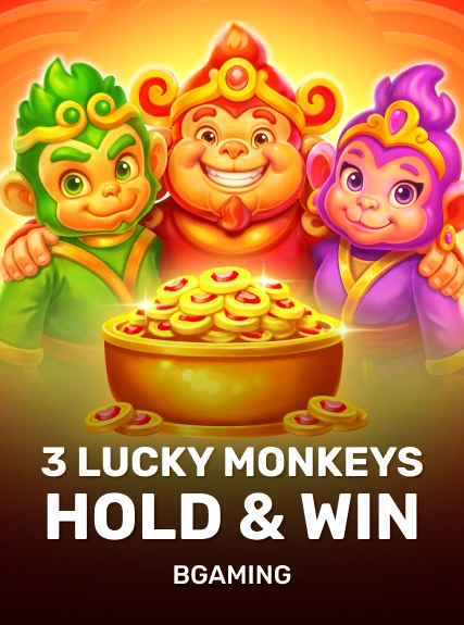 3 Lucky Monkeys Hold & Win — BGaming