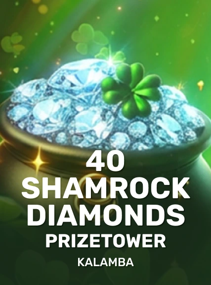 40 Shamrock Diamonds PrizeTower — Kalamba