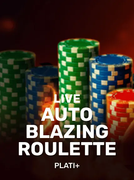 Live Auto Blazing Roulette — Platipus
