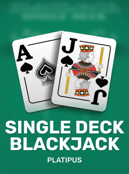 Single Deck Blackjack — Platipus